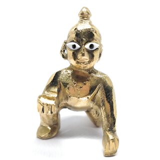 Ashtadhatu Laddu Gopal Ji Idol In Small Size For Home Temple Pooja Ashtadhatu Laddu Gopal Ji Idol In Small Size For Home Temple Pooja