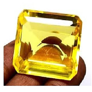 CEYLONMINE-5.5 Ratti Sunela Stone Certified Natural Citrine Success Gemstone for Unisex CEYLONMINE-5.5 Ratti Sunela Stone Certified Natural Citrine Success Gemstone for Unisex