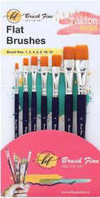 Brush Fine Flat Brushes For Painting