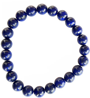 Natural Reiki Crystal Products Lapis Lazuli Round Beads Crystal Stone Bracelet for Reiki Healing and Crystal Healing.