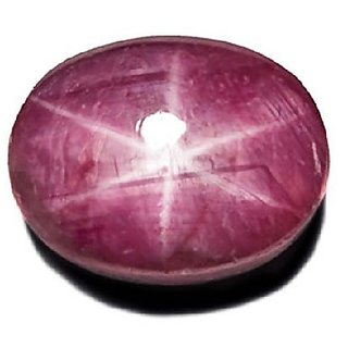                       CEYLONMINE-Gems 5.00 Ratti Natural Stone Star Ruby Gemstone Unheated and Untreated for Unisex                                              