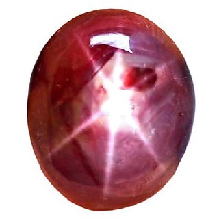 CEYLONMINE-Natural Star Ruby 5.00 Ratti Natural Stone Star Ruby Gemstone for Men and Women CEYLONMINE-Natural Star Ruby 5.00 Ratti Natural Stone Star Ruby Gemstone for Men and Women