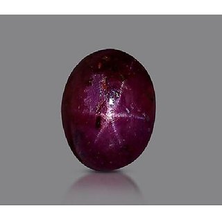                       CEYLONMINE-5.00 Ratti Beautiful and Rare Star Ruby Stone Amazing Star Effect - Six Rays Light                                              