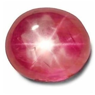 CEYLONMINE-5 Ratti Super A+ Star Ruby Stone Beautiful Star Effect - Six Rays Light CEYLONMINE-5 Ratti Super A+ Star Ruby Stone Beautiful Star Effect - Six Rays Light