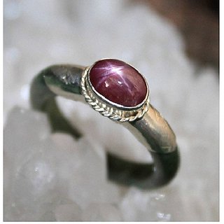 Natural star shop ruby ring