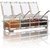 K Kudos Seasoning Acrylic Box Pepper Salt Spice Rack Plastic 4 Box with Spoons Kitchen See Through Storage Containers