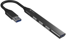 Portronics POR-1484 MPORT 31 USB Hub, Grey