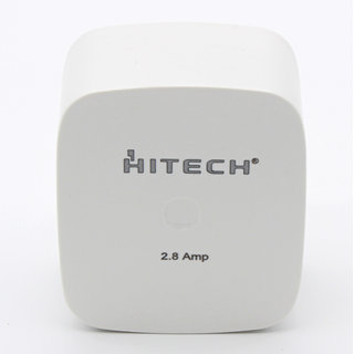                      HITECH HT-18c Dual Usb Home Charger - White                                              