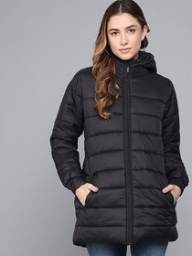 Kotty Womens Polyster Full Sleeves Puffer Jacket