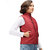 Kotty Maroon Nylon Solid Women Puffer Jacket