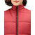 Kotty Maroon Nylon Solid Women Puffer Jacket