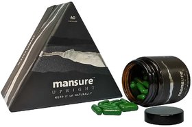 ManSure UPRIGHT for Men's Health  1 Pack (60 Capsules)