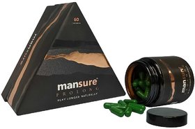 ManSure PROLONG for Men's Health   1 Pack (60 Capsules)