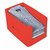 GR Art&Craft Non Woven Shirt Stacker/Shirt Organizer/Wardrobe Organizer/Cloth Organizer/Cloth Cover - Red (Pack Of 1)