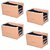 GR ArtCraft Non Woven Shirt Stacker/Shirt Organizer/Wardrobe Organizer/Cloth Organizer/Cloth Cover-4 piece (Beige)