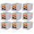 GR ArtCraft Non Woven Shirt Stacker/Shirt Organizer/Wardrobe Organizer/Cloth Organizer/Cloth Cover-9 piece (Grey)