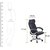 KDF Mart Chair for Office Work at Home with Back Support Computer Table Adjustable Home Desk Chair for Study (MIS105)