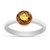 CEYLONMINE-Certified Citrine Sunehla 5.5 Carat or 5.25ratti Panchdhatu Astrology Ring for Men and Women