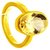 RATAN BAZAAR-Natural Certified 5 Ratti Rashi Ratan Panchdhatu Citrine (Sunehla) Gemstone Ring/Anguthi