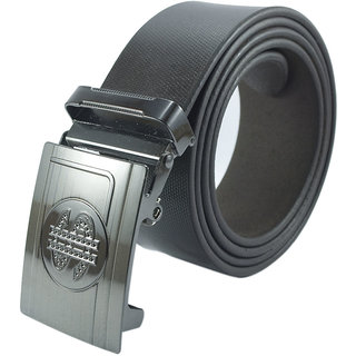 Nahsoril Genuine Leather Belt With Army Auto Lock Buckle - Auto-002
