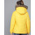 Kotty Women's Yellow Polyester Puffed Jackets