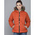 Kotty Women's Orange Polyester Puffed Jackets