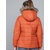 Kotty Women's Orange Polyester Puffed Jackets
