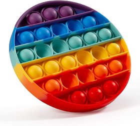 naughty baby Circle Pop It Fidget Toys, Push Pop Bubble Fidget Sensory Toy