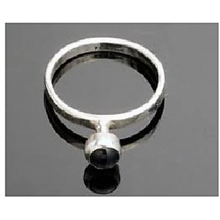                       CEYLONMINE-5.25-5.50 Ratti Black Cat's Eye/Lehsuniya Panchdhatu Ring for Unisex                                              