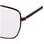 Debonair UV Protected Clear Full Rim Rectangular Unisex Sunglasses - (Clear Lens Brown Frame MediumSize)