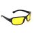 Adam Jones Unisex Yellow Night Vision Wrap-Around Full Rim Sunglasses