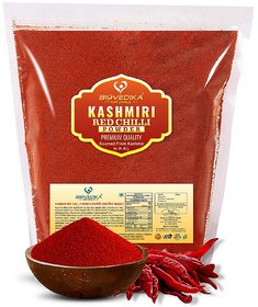 Biovedika - Kashmiri Red Chilli Powder  100 Authentic Kashmiri Lal Mirch Powder  400 gm