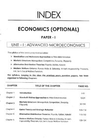 Rau's Ias Economics Optional Printed Notes Paper I+II 2021 English Medium