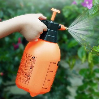 K Kudos Spray Bottle for Herbicides, Pesticides, Fertilizers, Plants Flowers (orange)
