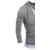 Pause Men Hooded Silver T-Shirt