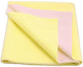Baby dry  Sheet -Yellow- Medium