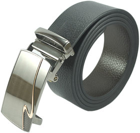 Nahsoril Genuine Leather Reversible Belt With Auto Lock Buckle - Auto-rev-002