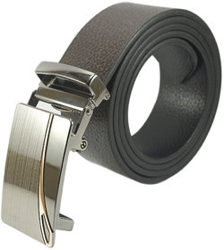 Nahsoril Genuine Leather Reversible Belt With Auto Lock Buckle - Auto-rev-003