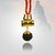 Raviour Lifestyle Shiv Shakti Kawach Pendant with 5 Mukhi Rudraksha (Brown) For Men and Women