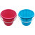 Jaycee Unbreakable,Strong and Sturdy pack of 2 Bathroom Bucket for Home and Kitchen(Pink,Blue)