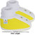 Neska Moda Baby Boys and Girls Stud Yellow Booties For 0 To 12 Months Infants SK185