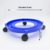 Jaycee Plastic Gas (LPG) Cylinder Roller Stand Flexible,Movable and Unbreakable with Wheels Gas Cylinder Trolley (Blue)