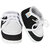 Neska Moda Baby Boys and Girls Lace Black Booties For 0 To 12 Months Infants SK145
