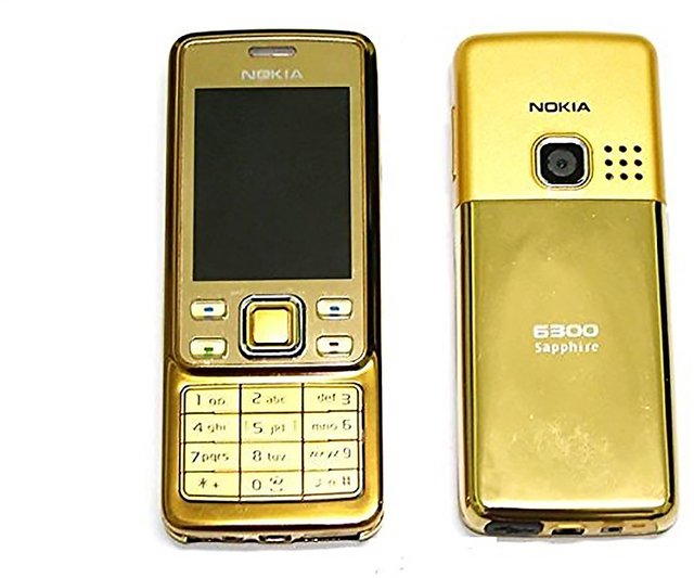 6300 nokia gold