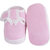 Neska Moda Baby Boys and Girls Butterfly Baby Pink Booties For 0 To 12 Months Infants BT4