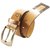 Nahsoril Genuine Leather Tan Color Belt With Super Heavy Pin Buckle - L-005