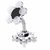 Nucleya Retail  Magic Suction Cup Flower Shape Mobile Phone Holder  // Multi Colour