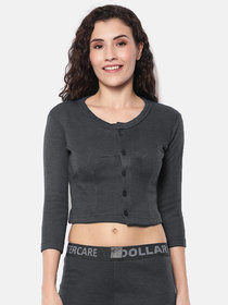 Dollar Thermals Wintercare Women Black Blouse
