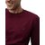 Stay Royal Men's Regular Fit Solid Sweatshirt - Red