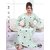 Women's 1pc Sea Green Polka Dot Printed Nighty  Nice Quality Soft Night Gown Maxi 1442B Daily Limited Edition